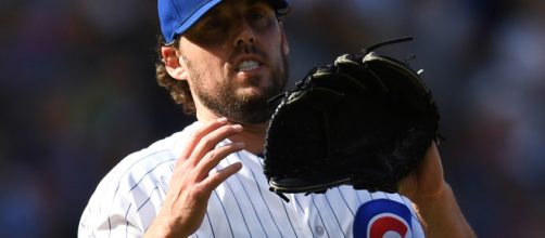 John Lackey might be a target of the Chicago Cubs [Image via Cubs.com/YouTube]