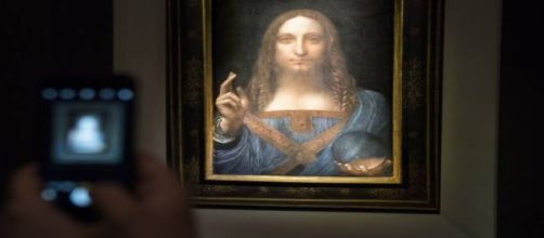 Leonardo da Vinci il "Salvator Mundi" da Christie's via nytimes.com