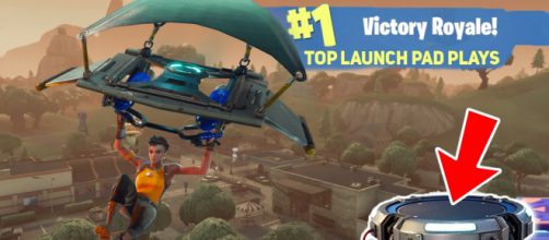 Top launch pad plays in "Fornite" Battle Royale. Image Credit: Own work