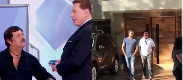 Carlinhos Aguiar é demitido por Silvio Santos Carlinhos Aguiar é demitido por Silvio Santos