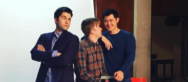 Days of our Lives' Sonny, Will, and Paul. (Photo via Instagram/NBC) Days of our Lives' Sonny, Will, and Paul. (Photo via Instagram/NBC)