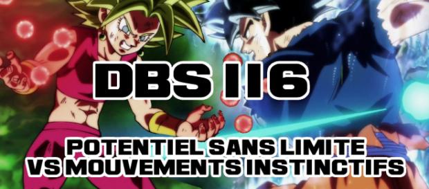 DBS 116 : Potentiel sans limite (Kafla) vs Mouvements instinctifs (Gokû Ultra Instinct / Migatte no Gokui) DBS 116 : Potentiel sans limite (Kafla) vs Mouvements instinctifs (Gokû Ultra Instinct / Migatte no Gokui)