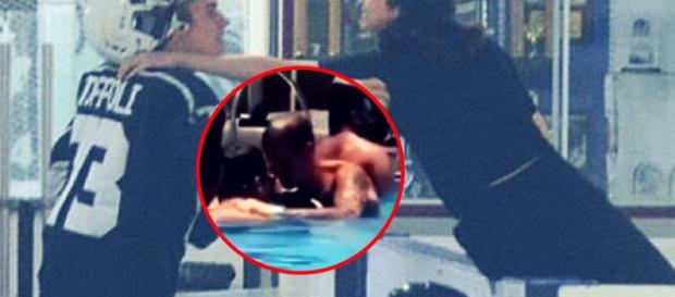 Justin e Selena Gomez são flagrados se beijando. Meses antes, o canadense foi filmado beijando um pastor na piscina Justin e Selena Gomez são flagrados se beijando. Meses antes, o canadense foi filmado beijando um pastor na piscina
