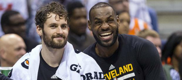 LeBron and Love to be traded? - (Image via YouTube/NBA) LeBron and Love to be traded? - (Image via YouTube/NBA)