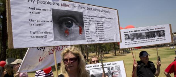 The Black Monday March has brought attention to the murders of farmers in South Africa. The Black Monday March has brought attention to the murders of farmers in South Africa.