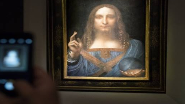 Leonardo da Vinci il "Salvator Mundi" da Christie's via nytimes.com