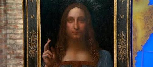 Painting of Leonardo da Vinci sells for $450.3 million [Image: CBS This Morning/YouTube screenshot]