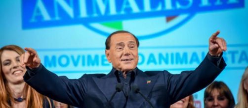 Silvio Berlusconi con il Movimento animalista di Michela Vittoria Brambilla
