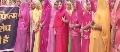women are also agitating against the release Photo credit -( Screen shot Youtube.com)