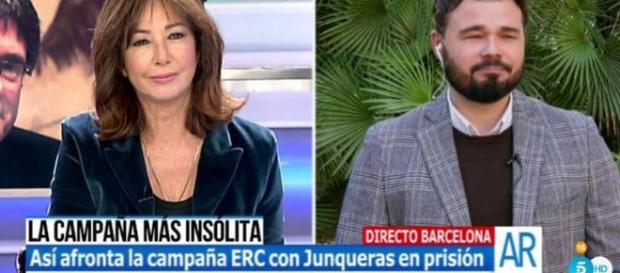 Ana Rosa a Rufián: 'Tiene suerte de no haber vivido en la época de ... - lavanguardia.com Ana Rosa a Rufián: 'Tiene suerte de no haber vivido en la época de ... - lavanguardia.com
