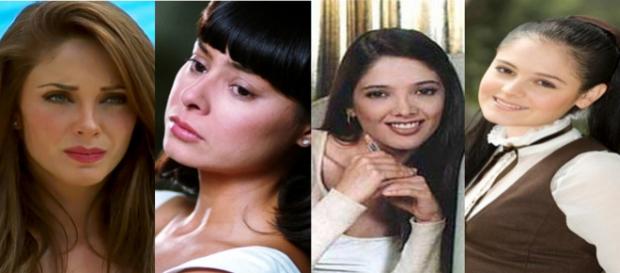 Atrizes acabaram se afastando das novelas - Fotos: Reprodução/Televisa Atrizes acabaram se afastando das novelas - Fotos: Reprodução/Televisa