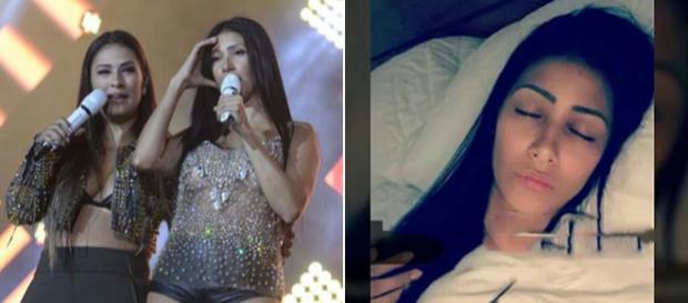 Número de shows contribui para que cantora passasse mal Número de shows contribui para que cantora passasse mal