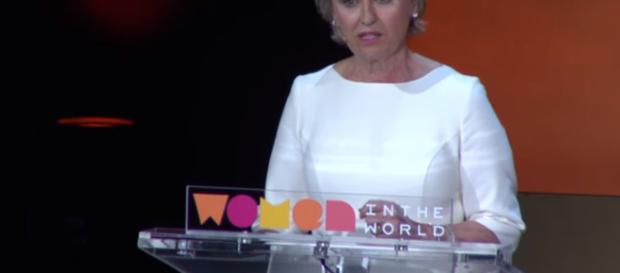 Tina Brown at the women in the world summit - (Image Credit: Womenintheworld/YouTube screencap) Tina Brown at the women in the world summit - (Image Credit: Womenintheworld/YouTube screencap)