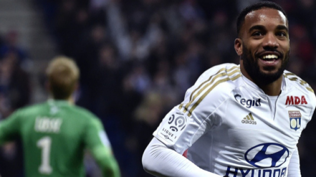 Alexandre Lacazette a fait les belles heures de l'OL ces dernières années. (Pachoud /AFP)