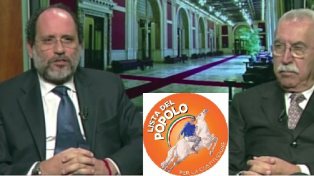 Antonio Ingroia e Giulietto Chiesa presentano il loro nuovo progetto politico