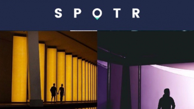 Spotr - Interface minimaliste et colorée !