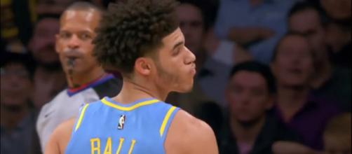 The Lakers may soon part ways with Lonzo Ball for some time -- [Image via Real GD's Latest Highlights/YouTube]