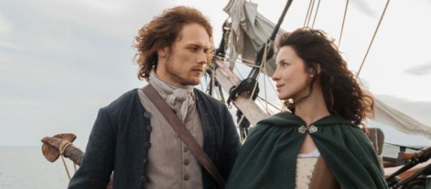 A história de Jamie e Claire tem apaixonado os espectadores A história de Jamie e Claire tem apaixonado os espectadores