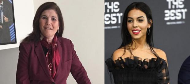 Dolores Aveiro está mais afastada de Georgina Dolores Aveiro está mais afastada de Georgina