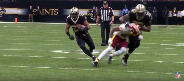 Ingram sets up the game-winning field goal in OT - image - NFL / Youtube Ingram sets up the game-winning field goal in OT - image - NFL / Youtube