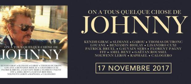 L'album de reprises de Johnny Hallyday "On a tous quelque chose de Johnny" sort aujourd'hui, 17 novembre 2017 L'album de reprises de Johnny Hallyday "On a tous quelque chose de Johnny" sort aujourd'hui, 17 novembre 2017