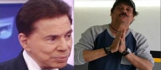 Silvio Santos vira alvo de Carlinhos na Record TV Silvio Santos vira alvo de Carlinhos na Record TV