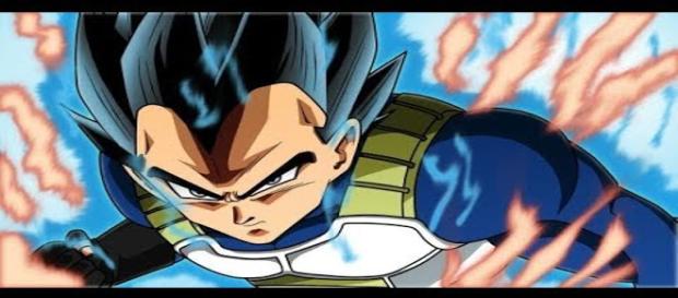 Vegeta utilizando la transformación de la doctrina egoísta Vegeta utilizando la transformación de la doctrina egoísta