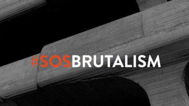 " SOS Brutalismo-Salvate i mostri di cemento! " di Oliver Elser al DAM di Francoforte ( foto: web )