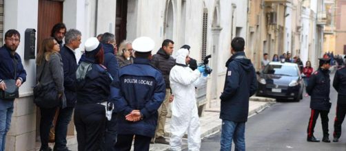 A Sava, in provincia di Taranto, un carabiniere ha sterminato la famiglia dopo una lite per questioni patrimoniali. Foto: tgcom24.