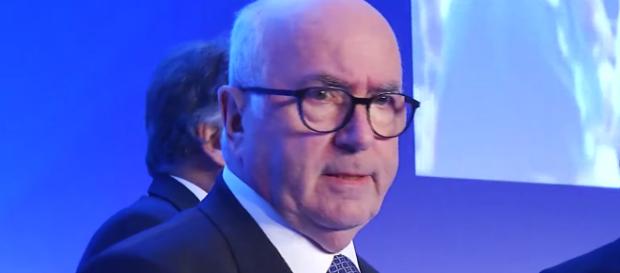 Carlo Tavecchio, presidente della Figc Carlo Tavecchio, presidente della Figc