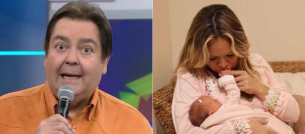 Faustão dá presente muito caro pra bebê de Eliana Faustão dá presente muito caro pra bebê de Eliana