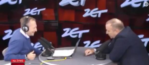 Grzegorz Schetyna goszczący w programie Krzysztofa Piaseckiego (screen Twitter). Grzegorz Schetyna goszczący w programie Krzysztofa Piaseckiego (screen Twitter).