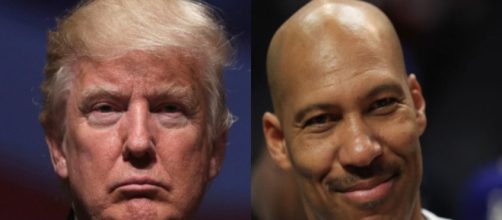 Donald Trump, LeVar Ball, via Twitter