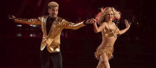 Jordan Fisher and Lindsay Arnold in the lead on "Dancing with the Stars" [Anna Marie/YouTube screenshot]