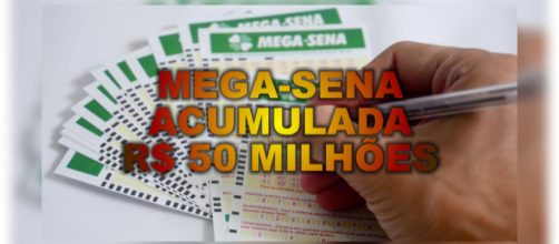 Prêmio da Mega-Sena acumulou em R$ 50 milhões