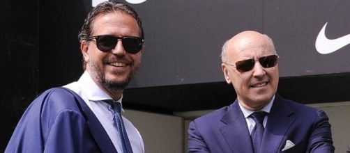 Fabio Paratici e Beppe Marotta, rispettivamente dg e ad della Juventus dal 2010