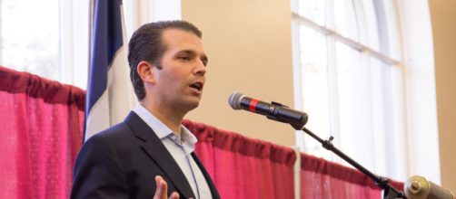 File: Donald Trump Jr. at rally in Iowa.jpg - Wikimedia Commons