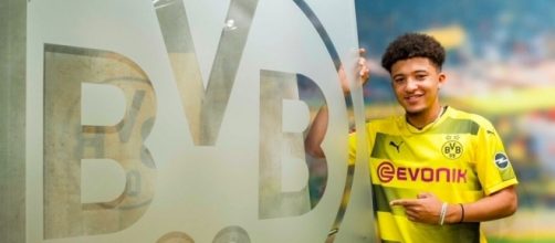 Jadon Sancho is the latest young star to swap the Premier League for Germany - Image Source: Twitter