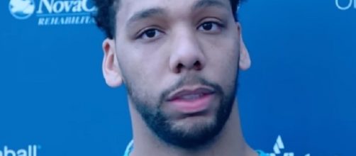 Jahlil Okafor will remain on the bench until he’s traded (Image Credit: Philadelphia 76ers/YouTube)