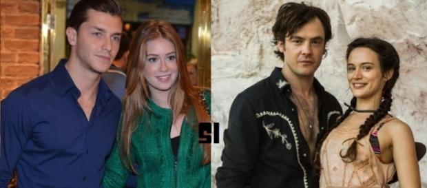 Sergio Guizé e Bianca Bin agora formam um casal na vida real e na ficção Sergio Guizé e Bianca Bin agora formam um casal na vida real e na ficção