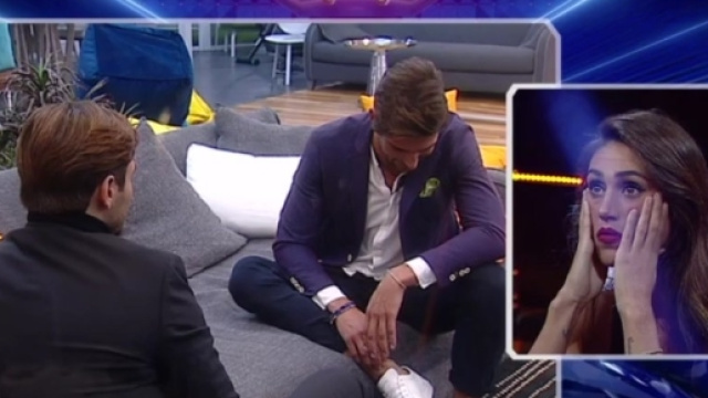 GFVIP, Cecilia lascia Francesco Monte in diretta