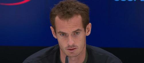 Andy Murray during a press conference at 2017 US Open/ Photo: screenshot via US Open Tennis Championships channel on YouTube