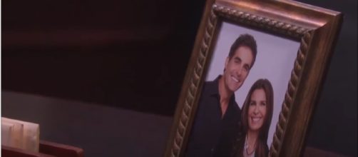 Days of our Lives Hope and Rafe. (Image Credit: NBC/YouTube screengrab)