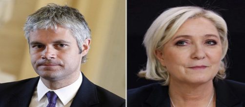 Laurent Wauquiez et Marine Le Pen