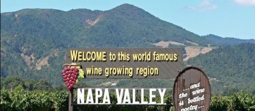 Napa Valley welcome sign (Image credit – Stan Shebs, Wikimedia Commons)