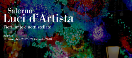 Luci d'Artista di Salerno 2017. Mappa luci e eventi