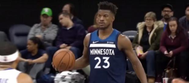 Jimmy Butler scored 26 points for the Timberwolves in a defeat to the Pistons -- Real GD's Latest Highlights via YouTube Jimmy Butler scored 26 points for the Timberwolves in a defeat to the Pistons -- Real GD's Latest Highlights via YouTube