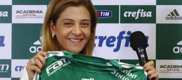 Leila Pereira é a empresária dona das patrocinadoras Leila Pereira é a empresária dona das patrocinadoras