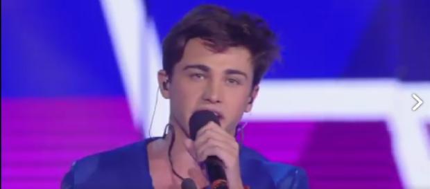 Riccardo Marcuzzo quando era ad Amici Riccardo Marcuzzo quando era ad Amici