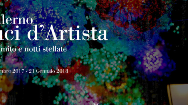 Luci d'Artista di Salerno 2017. Mappa luci e eventi